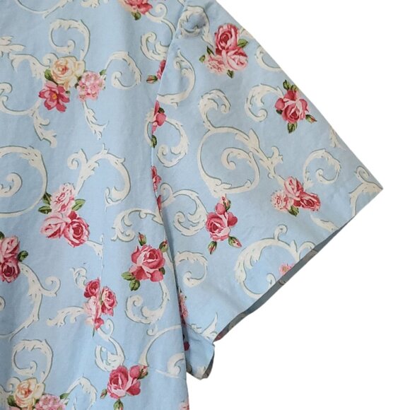 Bernie Dexter Womens Sharon Dress Floral Manor Print 2X Rockabilly Retro Pinup B - Picture 9 of 16